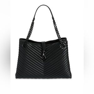 Rebecca Minkoff Edie Maxi Tote Black NWT!